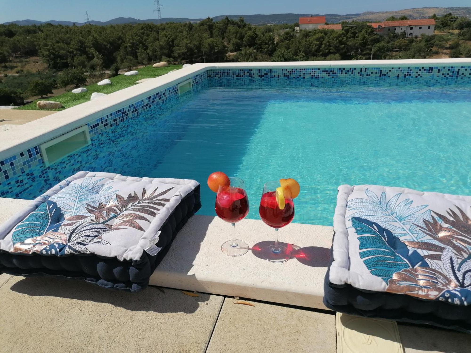 Villa Scolopax Rusticola Skradin With Heated Pool Exteriér fotografie