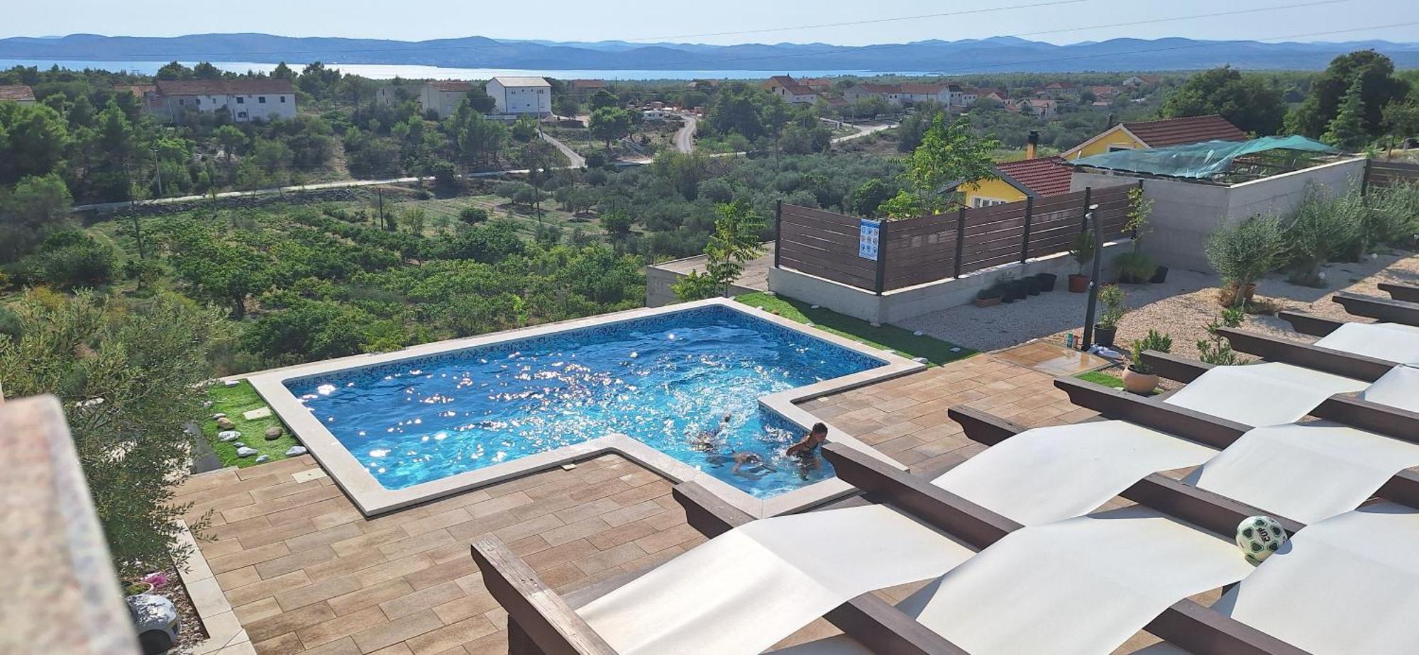 Villa Scolopax Rusticola Skradin With Heated Pool Exteriér fotografie